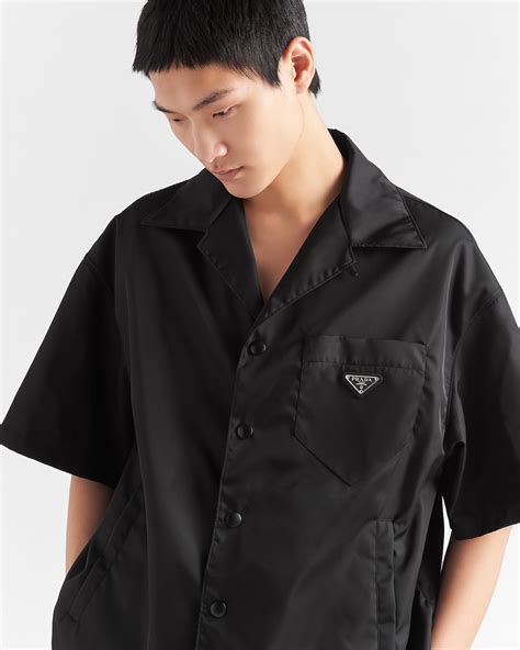 prada full sleeve t shirt|nylon short sleeve shirts prada.